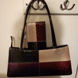 Elegant Patchwork Tote Bag